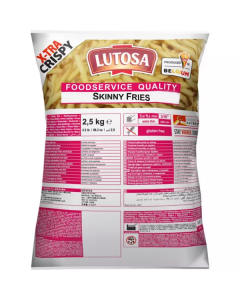Frozen Skinny Fries Skin-on 5/5 4 X  Bag 