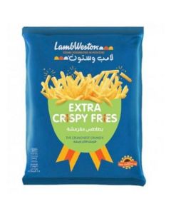 Frozen Extra Crispy Fries 6x6 4 X  Bag 