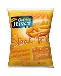 Frozen Potato Steak Fries 18/10 mm   