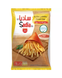 Frozen French Fries Thin Cut 6x6 mm 4 X  Bag 
