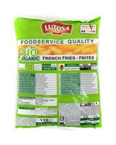 Organic French Fries Straight Cut 12mm 10 X  Bag 