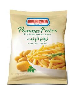 Pommes Frites Pre Fried French Fries 9x9 4 X  Bag 