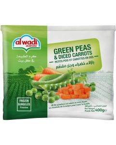 Frozen Green Peas with Diced Carrots   