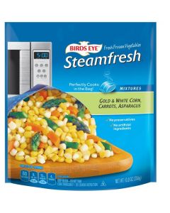 Frozen Steamfresh Gold & White Corn, Carrots, Asparagus   