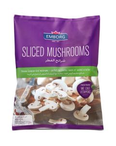 Frozen Sliced Mushrooms 12 X  Pouch 