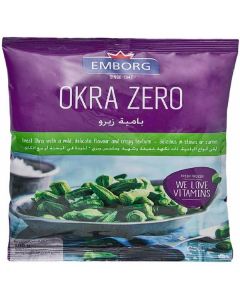 Frozen Okra Zero 20 X  Pouch 