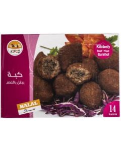 Frozen Kibbeh Beef Meat with Burghul   