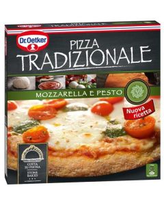 Frozen Pizza Tradizionale Mozzarella E Pesto   