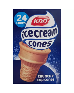 Ice Cream Crunchy Cup Cones 24 X  Piece 