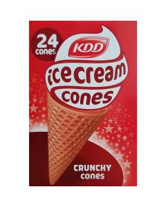 Ice Cream Crunchy Cones 24 X  Piece 