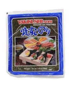 Yaki Sushi Nori Blue 10 X  Sheet 