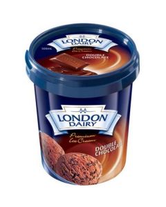 Ice Cream Double Chocolate   (500 ml)