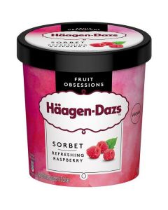 Refreshing Raspberry Sorbet Ice Cream   (460 ml)