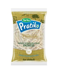 Frozen Pratiko Potato Crinkle 9x9 5 X  Bag 