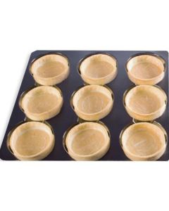 Frozen Large Round Vanilla Tart Shells   