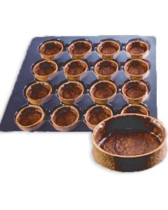 Frozen Medium Round Chocolate Tart Shells   