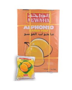 Frozen Alphonso Mango Pulp 16 X  Pouch 