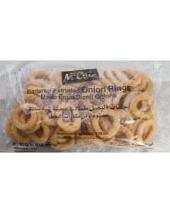 Frozen Battered Extruded Onion Rings   