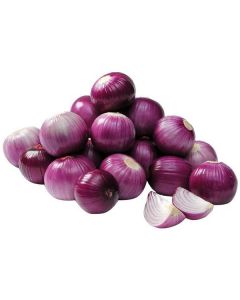 Red Peeled Onion - India   