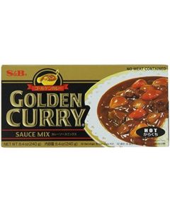 Golden Curry Sauce Mix Hot 10 X  Piece 