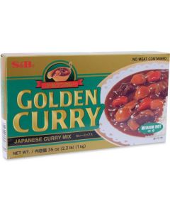 Golden Curry Sauce Mix Medium Hot 10 X  Piece 