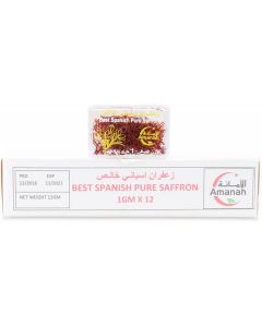 Pure Spanish Saffron 12 X  Pouch 