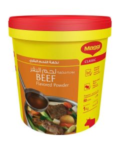 Beef Flavored Powder 6 X  Bucket 