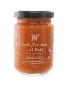 Garlic Tomato & Chili Paste 12 X  Glass Jar 