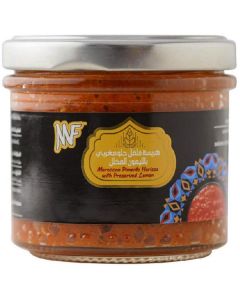 Moroccan Pimento Harissa with Preserved Lemon 12 X  Glass Jar 