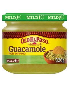 Mild Guacamole Sauce for Dipping 6 X  Glass Jar 