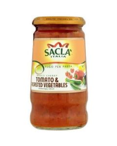 Classic Tomato & Roasted Vegetables Pasta Sauce 6 X  Glass Jar 