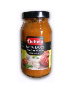 Formaggio Pasta Sauce With Cheese 12 X  Glass Jar 