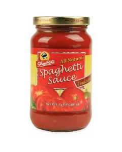 Spaghetti Sauce (Traditional) 12 X  Glass Jar 