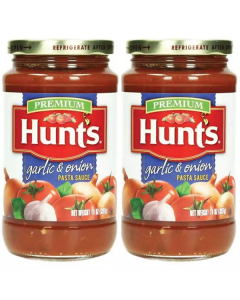 Pasta Sauce with Garlic & Onion 12 X  Glass Jar 