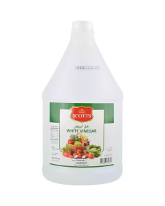 White Vinegar HDPE 4 X  Plastic Bottle (3.78 liter)