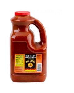 Hot Buffalo Wings Sauce 4 X  Plastic Bottle (3.78 liter)