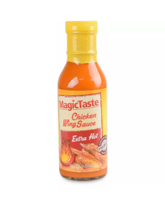 Extra Hot Chicken Wing Sauce 12 X  Glass Bottle (355 ml)