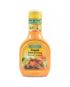 French Salad Dressing 6 X  Plastic Bottle (473 ml)