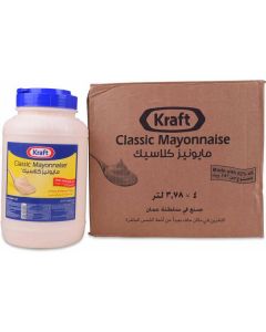 Classic Mayonnaise 4 X  Plastic Jar (3.78 liter)