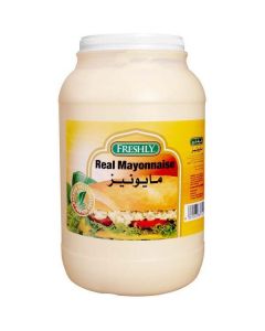 Real Mayonnaise 4 X  Plastic Jar (3.78 liter)