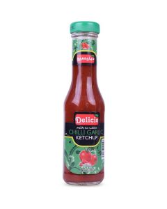 Chili Garlic Ketchup 24 X  Glass Bottle 