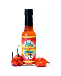 Scorpion Pepper Hot Sauce 12 X  Glass Bottle 