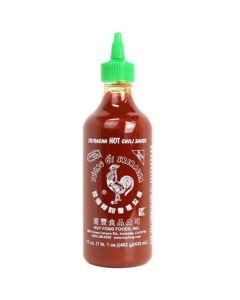 Sriracha Hot Chili Sauce 12 X  Plastic Bottle 