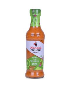 Wild Herb Peri Peri Sauce 6 X  Glass Bottle (250 ml)