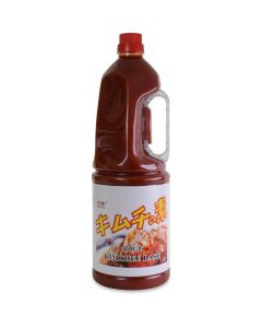 Kimuchi No Moto - Spicy Sauce 6 X  Plastic Bottle (1.8 ml)