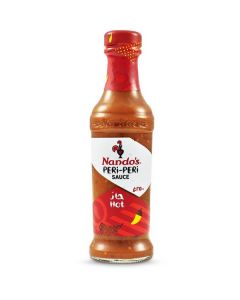 Hot Peri Peri Sauce 6 X  Glass Bottle 