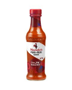 Extra Hot Peri Peri Sauce 6 X  Glass Bottle 