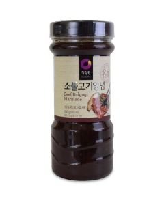 Beef Bulgogi Marinade - BBQ Sauce 12 X  Glass Bottle 