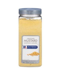 Mustard Ground 6 X  Plastic Jar 