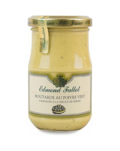 Green Peppercorn Dijon Mustard 6 X  Glass Jar 